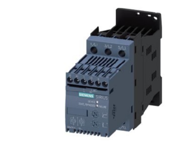 Product image 1 Siemens 3RW3013 1BB04 Soft starter 3 6A 24VAC 24VDC
