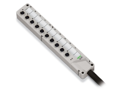 Produktbild WAGO 757 403 000 005 Sensor Aktor Verteilerbox 10fach 3p 5m M8