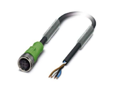 Produktbild 2 Phoenix SAC 4P 10 0PVC M12FS Sensor Aktor Kabel M12 gerade  4p   10m