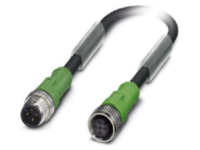 Produktbild 1 Phoenix SAC 4P M12M  1509542 Sensor  Aktor Kabel 4 pol RAL7021 1m SAC 4P M12M 1509542