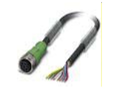 Produktbild 1 Phoenix SAC 8P 5 0  1415726 Sensor  Aktor Kabel 8 pol RAL9005 5m SAC 8P 5 0 1415726