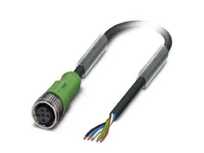 Product image 1 Phoenix SAC 5P  5 0  1453889 Sensor actuator patch cord 5m M12 SAC 5P  5 0 1453889
