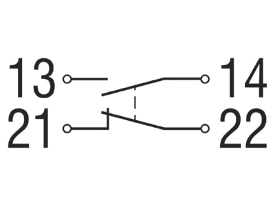 Connection diagram Schmersal EX Z4VH 335 11Z 3G D End switch
