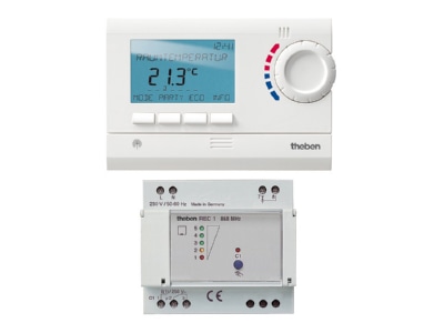 Produktbild Theben RAM 813top2 HF Set 1 Uhrenthermostat Ramses