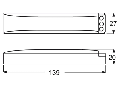 Dimensional drawing 1 Busch Jaeger 6811 EB Presence detector
