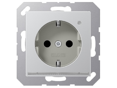 Produktbild Jung A 1520 O AL LNW SCHUKO Steckdose 16A 250V LED Orient licht ws