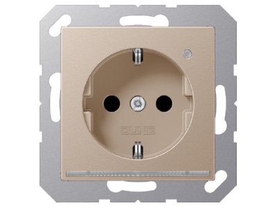 Produktbild Jung A 1520 O CH LNW SCHUKO Steckdose 16A 250V LED Orient licht ws