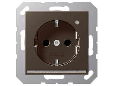 Produktbild Jung A 1520 O MO LNW SCHUKO Steckdose 16A 250V LED Orient licht ws