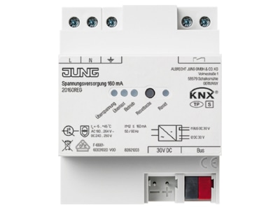 Produktbild Jung 20160 REG Spannungsversorgung 160mA  KNX