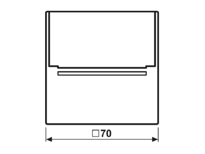 Ma�zeichnung Jung LS CARD RFID LG Hotelcard Schalter RFID