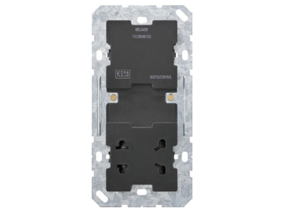 Product image Jung SO 7522 EINS Razor socket outlet flush mounted
