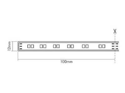 Mazeichnung Nobile 5012440214 LED Stripe 24V 2m TW