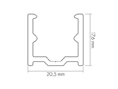 Dimensional drawing Nobile 5022518190 Accessory for light rope