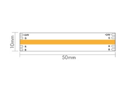 Mazeichnung Nobile 5032512099 LED Stripe 24V 5m RGB