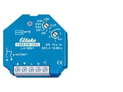 Produktbild 2 Eltako FSB61NP 230V Funkaktor  Stromstoss Gruppenschalter 