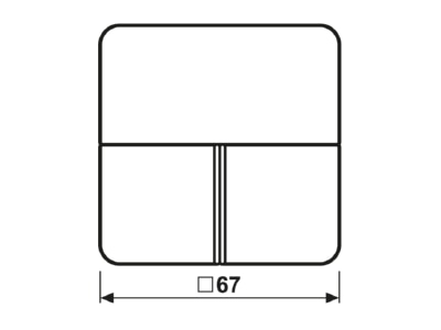 Ma�zeichnung Jung CD 4093 TSA WW Tastensatz aws komplett