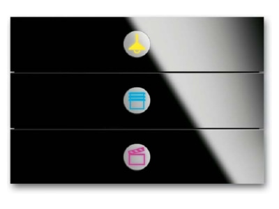 Product image Busch Jaeger 6342 825 101 EIB  KNX control 3 fold glass black 
