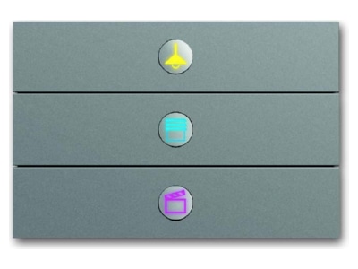 Product image Busch Jaeger 6342 866 101 EIB  KNX control 3 fold  stainless steel 
