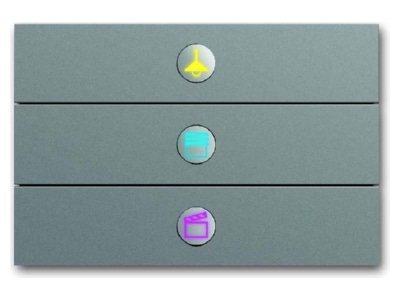 Product image Busch Jaeger 6342 866 101 EIB  KNX control 3 fold  stainless steel 
