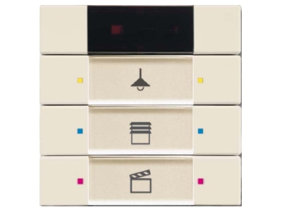 Product image Busch Jaeger 6129 01 82 EIB  KNX button panel 
