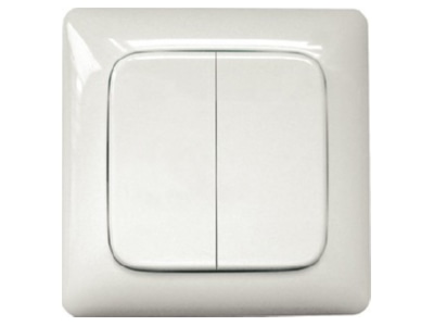 Produktbild 1 Eltako FT55R weiss Funktaster weiss