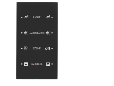 Produktbild 1 Berker 75144155 Touch Sensor 4fach Glas schwarz