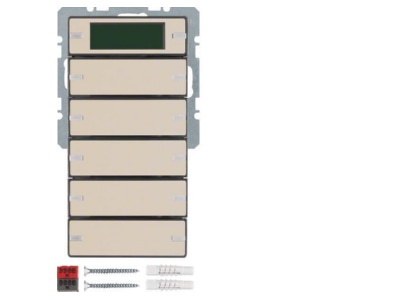 Produktbild 2 Berker 75665726 Tastsensor 5fach anthrazit