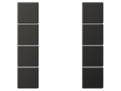 Product image Jung AL 2504 TSA AN Cover plate for switch anthracite
