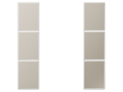 Product image Jung ES 2503 TSA Cover plate for switch stainless steel
