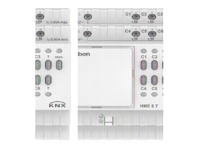 Produktbild Theben HME 6 T KNX Erweiterungsmodul 6fach fuer EIB  KNX Heizungsaktor MIX2 