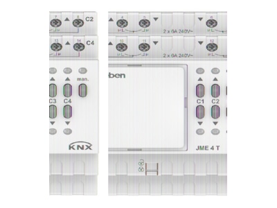 Product image Theben JME 4 T KNX Expansion module for EIB  KNX  blind shutter actuator 4 fold  MIX2 
