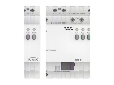 Produktbild Theben RM 4 I KNX KNX Schaltaktor 4 fach C Last o Erw 
