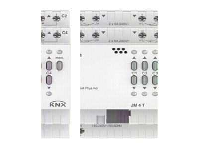 Produktbild Theben JM 4 T KNX KNX Jalousieaktor 4 fach  o Erweiter 