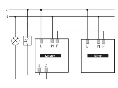Circuit diagram Theben thePremaS360 2070601 Presence detector 4m thePremaS3602070601
