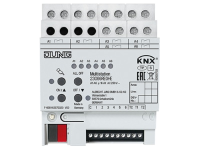 Produktbild Jung 23066 REGHE KNX Multistation