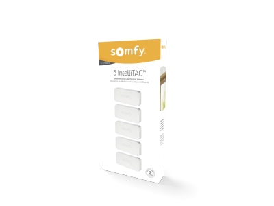 Front view 1 Somfy 2401488  VE5  Opening detector for intrusion detection 2401488  quantity  5 
