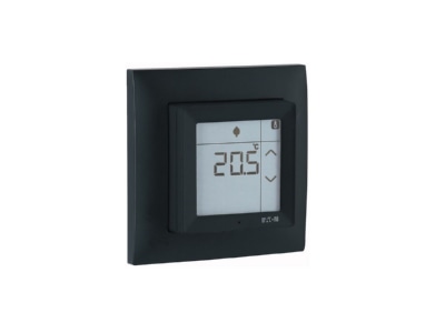 Ansicht rechts Eaton CPAD 00 199 Raumcontroller Touch tiefschwarz