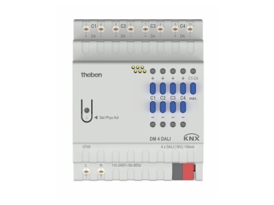 Product image Theben DM 4 DALI KNX Light system interface for bus system
