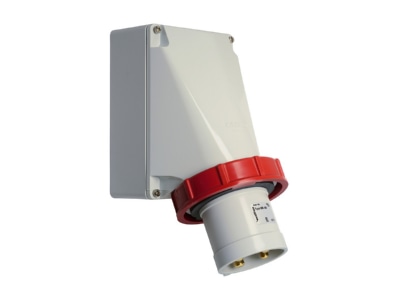 Produktbild 2 Walther 668406 Wandgeraetestecker 63A 4P 400V 6h IP67