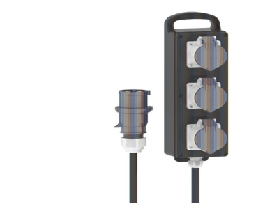 Produktbild 1 Bals 53525 Vollgummi Blockverteiler