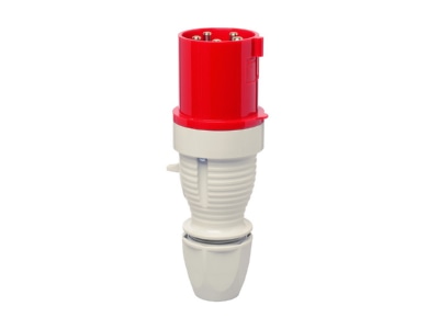 Product image 2 Walther 262 CEE plug 63A 5p 6h 400 V  50 60 Hz  red
