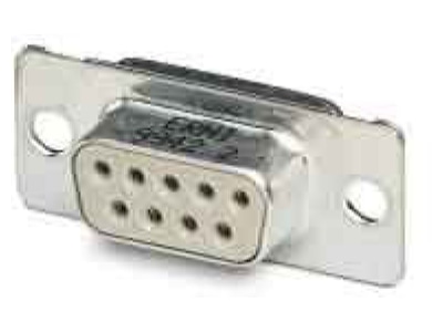Product image 1 Phoenix VS 09 BU DSUB EG Socket insert for connector 9p
