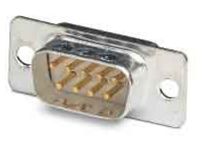 Product image 1 Phoenix VS 09 ST DSUB EG Pin insert for connector 9p
