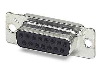 Product image 2 Phoenix VS 15 BU DSUB EG Socket insert for connector 15p