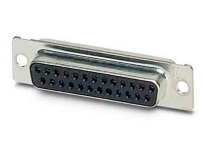 Product image 1 Phoenix VS 25 BU DSUB EG Socket insert for connector 25p
