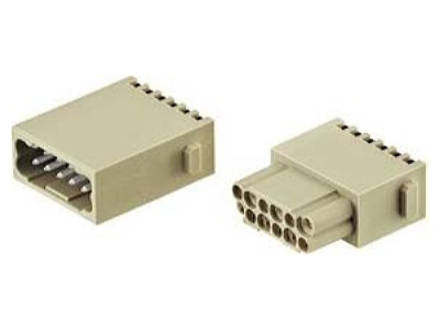 Produktbild 1 Harting 09 14 012 2732 Buchseneinsatz 12 pol   10A  250V