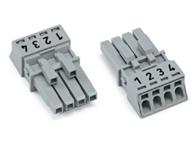 Product image WAGO 890 244 Connector plug in installation
