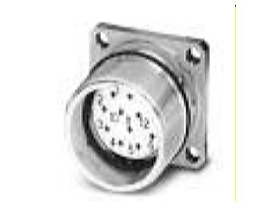 Produktbild 1 Phoenix CA 16S1N122S00 Geraetesteckverbinder Vorderwand