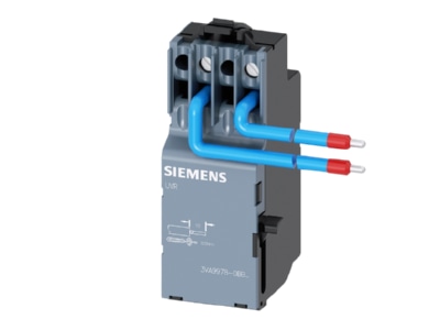 Produktbild 2 Siemens Dig Industr  3VA9978 0BB11 Unterspannungsausloeser 24V DC fuer 3VA4 5 6