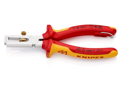 Produktbild Knipex 11 06 160 T BK Abisolierzange